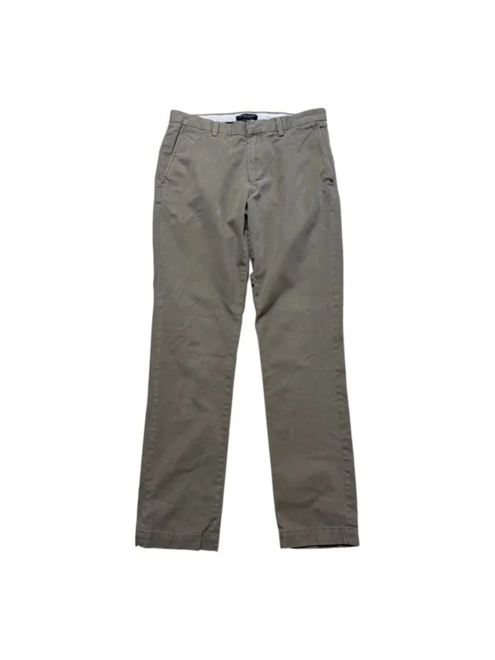 Banana Republic Aiden Chino Pants Men’s 32x34 Khaki Straight Leg Cotton